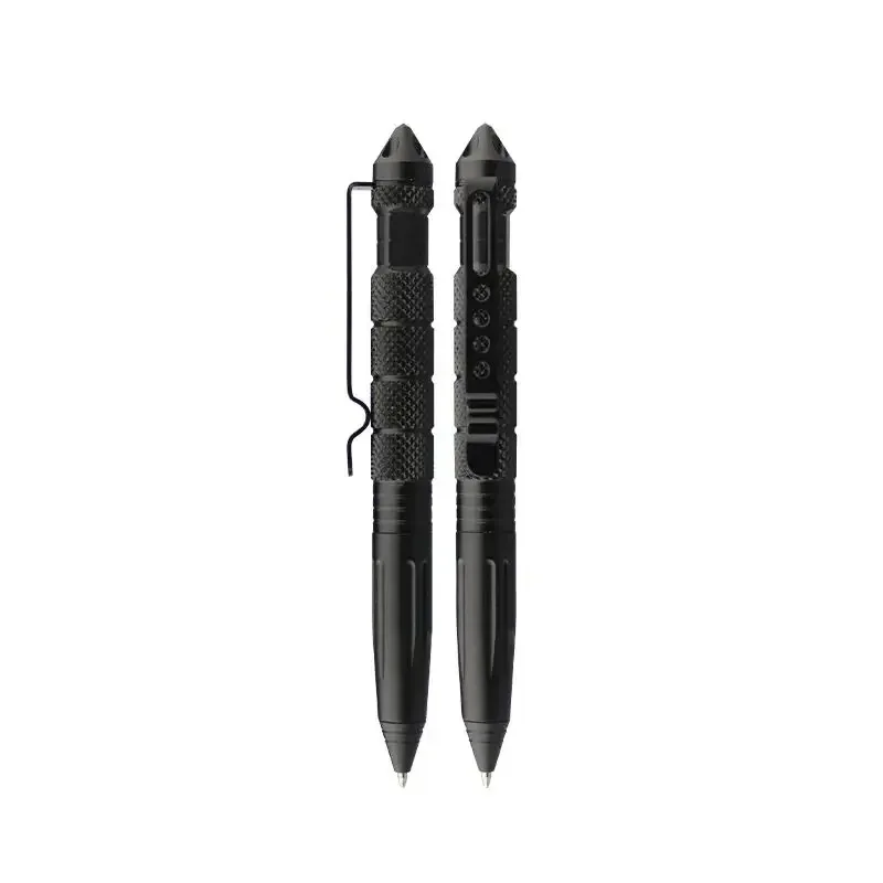 Multifunctional Metal Tactical Pen Glass Breaker  Anti Skid Emergency Self Defense Supplies Security Tactical Pen