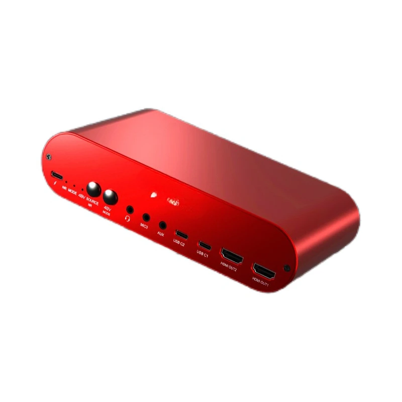 Dual-position high definition capture card for multi-platform live broadcast