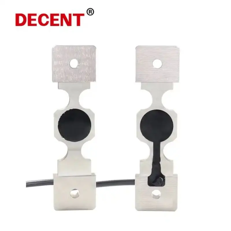 Micro Strain Gauge Sensor Load Cell 50kg Light Structure Mixing Plant Bin Tank Weighing Fan Monitoring Impact Resistance