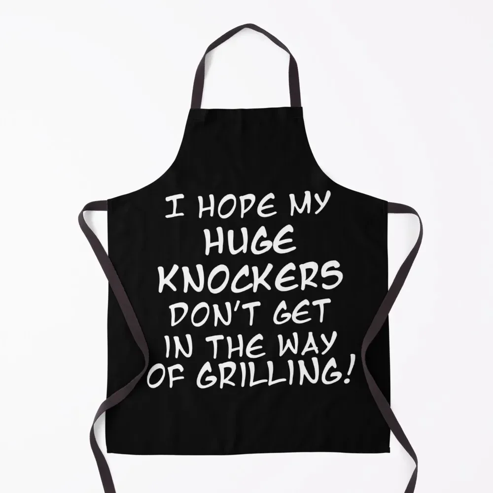 

Huge Knockers For Grilling Apron Cooking Men'ss Things For Kitchen Apron