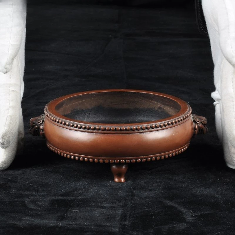 

Copper lion head incense burner tea room aromatherapy burner living room decoration