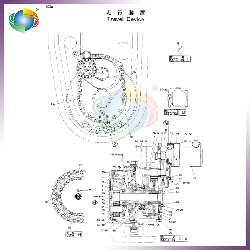 4514259 FlOATING SEAL FOR HITACHI EXCAVATOR EX1000 EX200 EX200K EX220 KH100D KH125-3(D) KH150-3 KH180-3 KH230-3 RX2000 SCX300-C