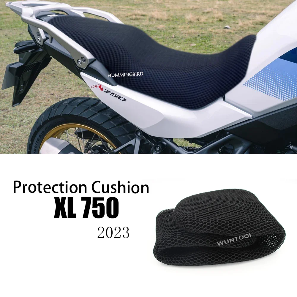 

Чехол на сиденье для Honda XL 750 Transalp, мотоциклетный 3D дышащий защитный чехол для сиденья, подушка Transalp XL750 2023, аксессуары
