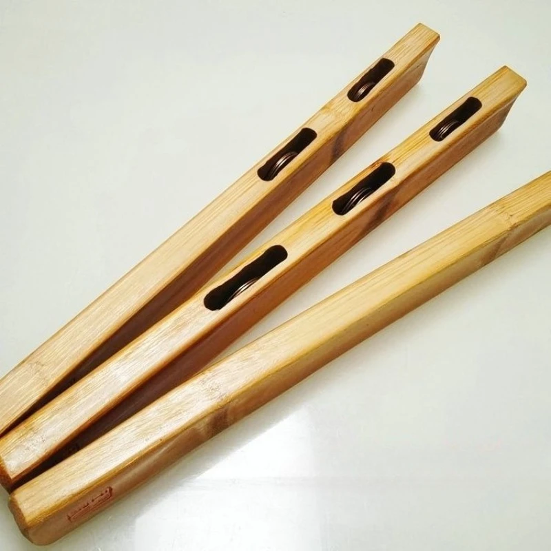 

3/5 Holes Bamboo Money Board Traditional Thickened Bamboo Board Children Adults Playing Boards Ethnic Percussion Instruments