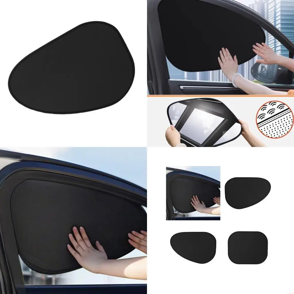 

G99F Car Window Electrostatic Adsorption Shade With Heat Reduction Privacy