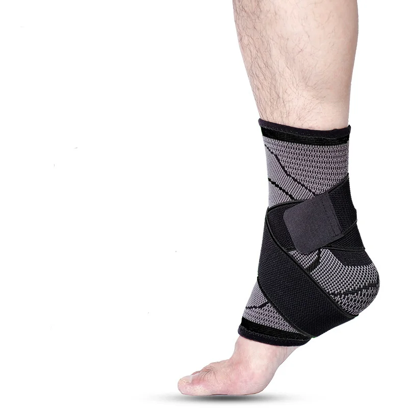 Ankle Support Protector Wraps, Adjustable Compression Ankle Sleeve, Anti Sprain Plascitis Strap,Ankle Brace with straps