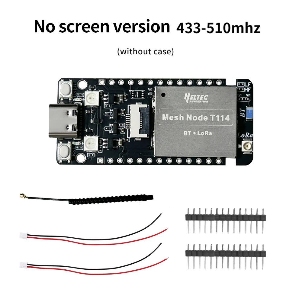 433-510Mhz/863-928Mhz Node T114 Lorawan Development Board NRF Low-power Support Meshtastic