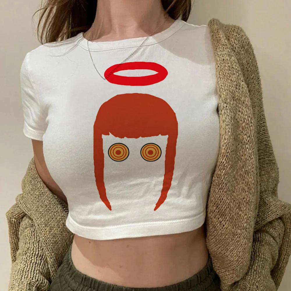 Chainsaw Man Makima Reze crop top ladies meme cute dollette funny manga tshirt korean fashion manga harajuku clearance sales emo