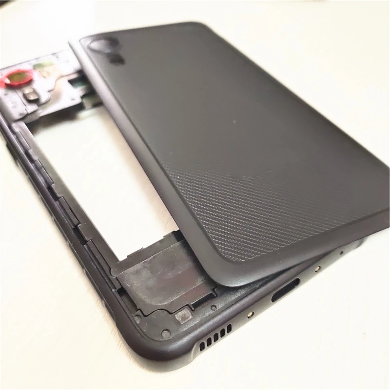 Para Samsung Galaxy Xcover 5 G525 G525F Placa de Marco medio + cubierta de batería funda trasera piezas de reparación