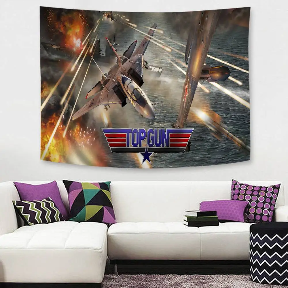 

Film T-Top G-Gun Hanging Bohemian Tapestry Bohemian Wall Tapestries Mandala Kawaii Room Decor