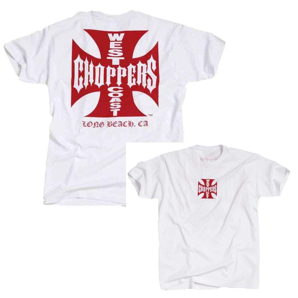 Summer Fashion T Shirt Women Men Cotton West Coast Choppers Print T-Shirt Casual Short Sleeve O-Neck Tshirt Vintage Clothing Tee image 6