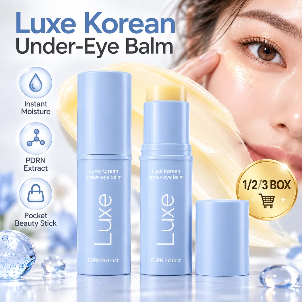 Korean Luxe Eye Balm Stick 9g PDRN Collagen Hydrating Moisturizing Under Eye Care for Puffiness Fine Lines and Dry Delicate Skin