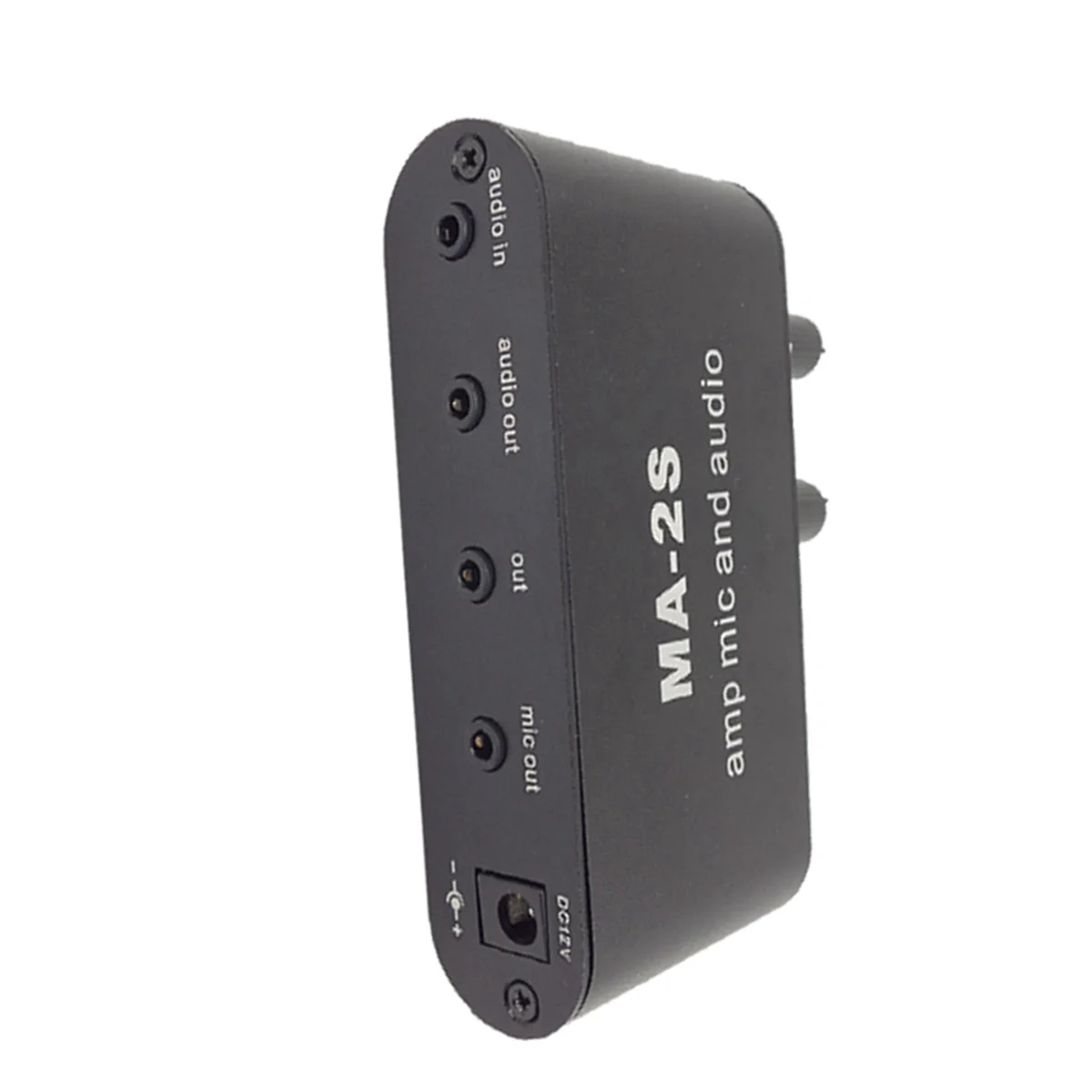 2X เครื่องขยายเสียงไมโครโฟนลำโพงคอนเดนเซอร์3.5mm, บอร์ด MA-2S บอร์ดผสมเครื่องขยายเสียง