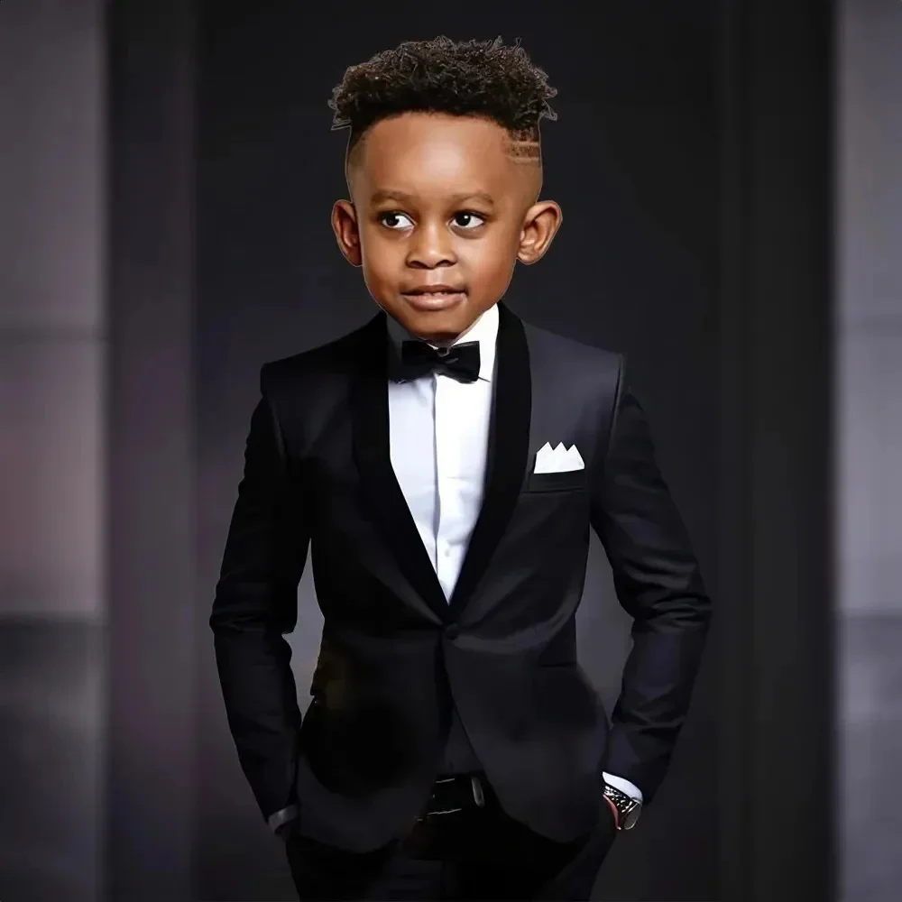 

2-16 Years Suit For Boy Blazer Pant Sets 2 Piece Child Slim Fit Wedding Suit Set Formal Wear Birthday Stage Performance Costumes