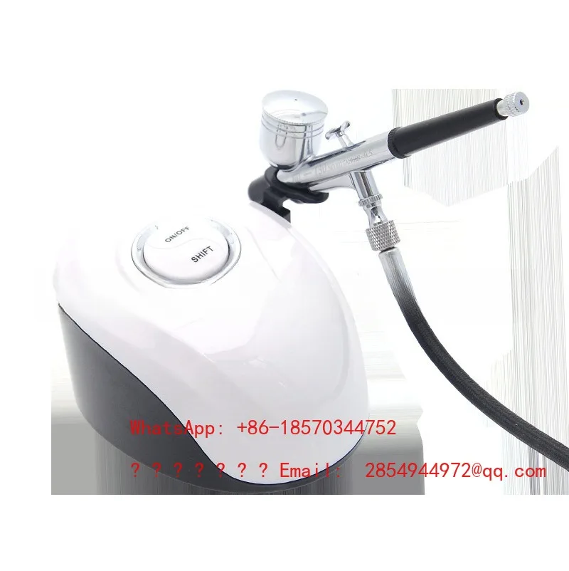 Multi Function Airbrush Spray Gun Facial Oxygen Hydrating Instrument for Nail Tattoo Cake Paint Coloring Sprayer