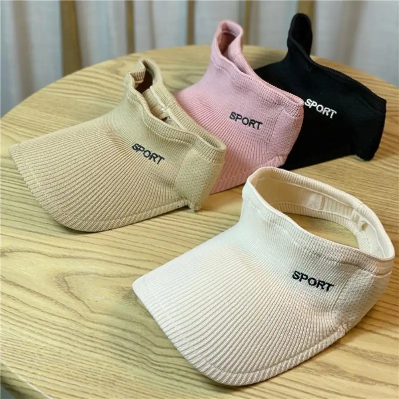 

Sun Hat Visor Cap Comfortable New Sun Hat Womens Sports Sun Visor UV Protection Fishing Sports Cap Leisure Sunscreen Cap