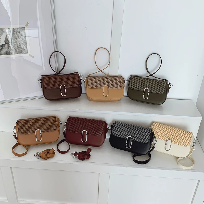 

Elegant Ladies Shoulder Bag Faux Leather Tote Bag Lightweight Handbag for School