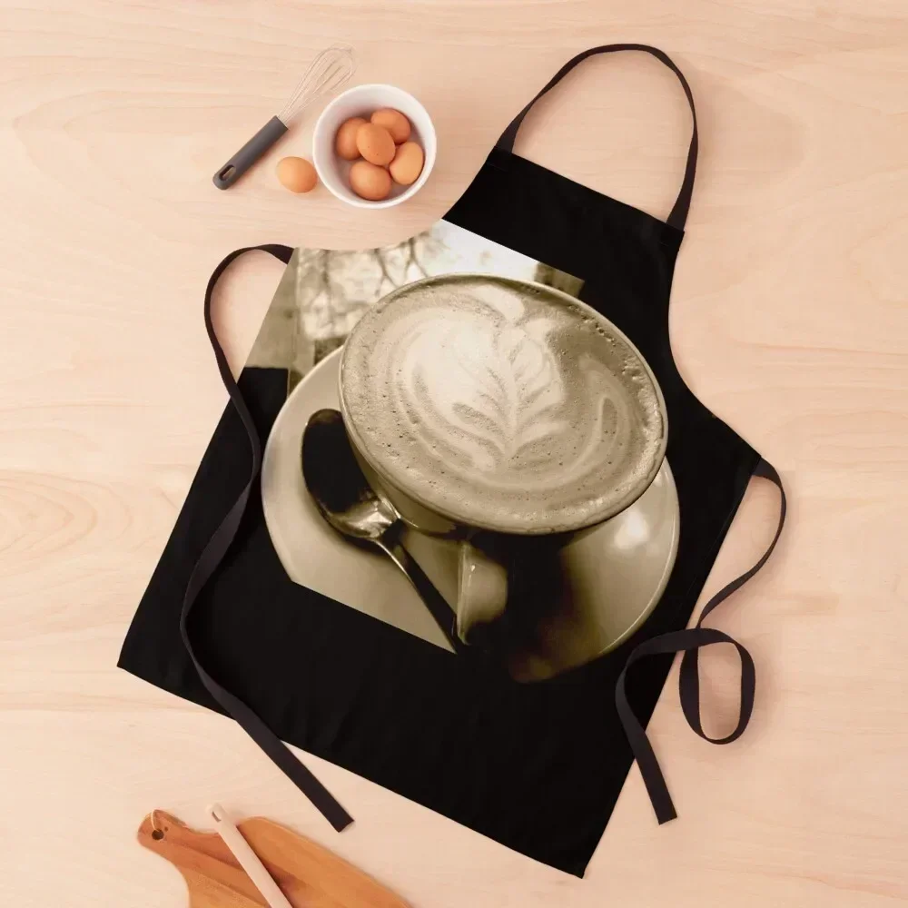

Cappuccino Apron Christmas gift Kitchen And Household Goods For Cosmetologist painters Apron