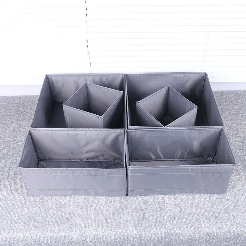 Underwear Organizers Of Cabinets And Drawers Wardrobe Clothes Home Bra Organizer For Underwear Socks Pants Foldable Storage Box