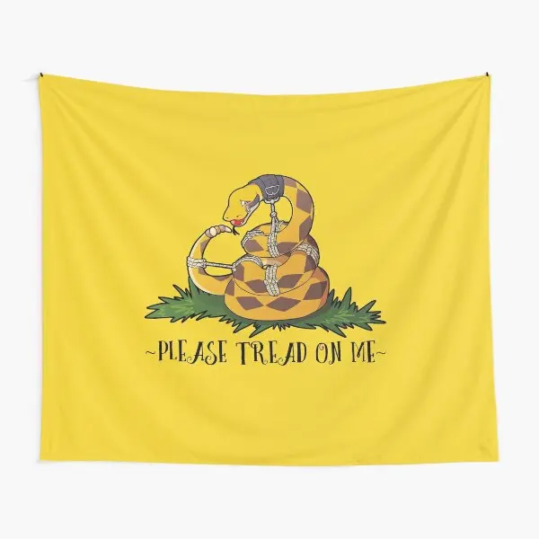 Please Tread On Me  Tapestry Blanket Yoga Mat Beautiful Living Decor Towel Hanging Art Home Printed Bedroom Bedspread Travel