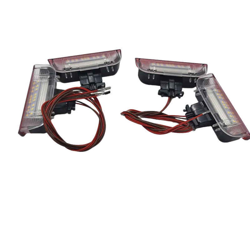 4 قطعة 12 فولت LED باب السيارة ضوء السيارات مصباح إشارة لشركة فولكس فاجن جولف 5 6 7 7.5 2006-2018 باسات 2005-2018 جيتا تيغوان أرتيون T-ROC CC EOS #4