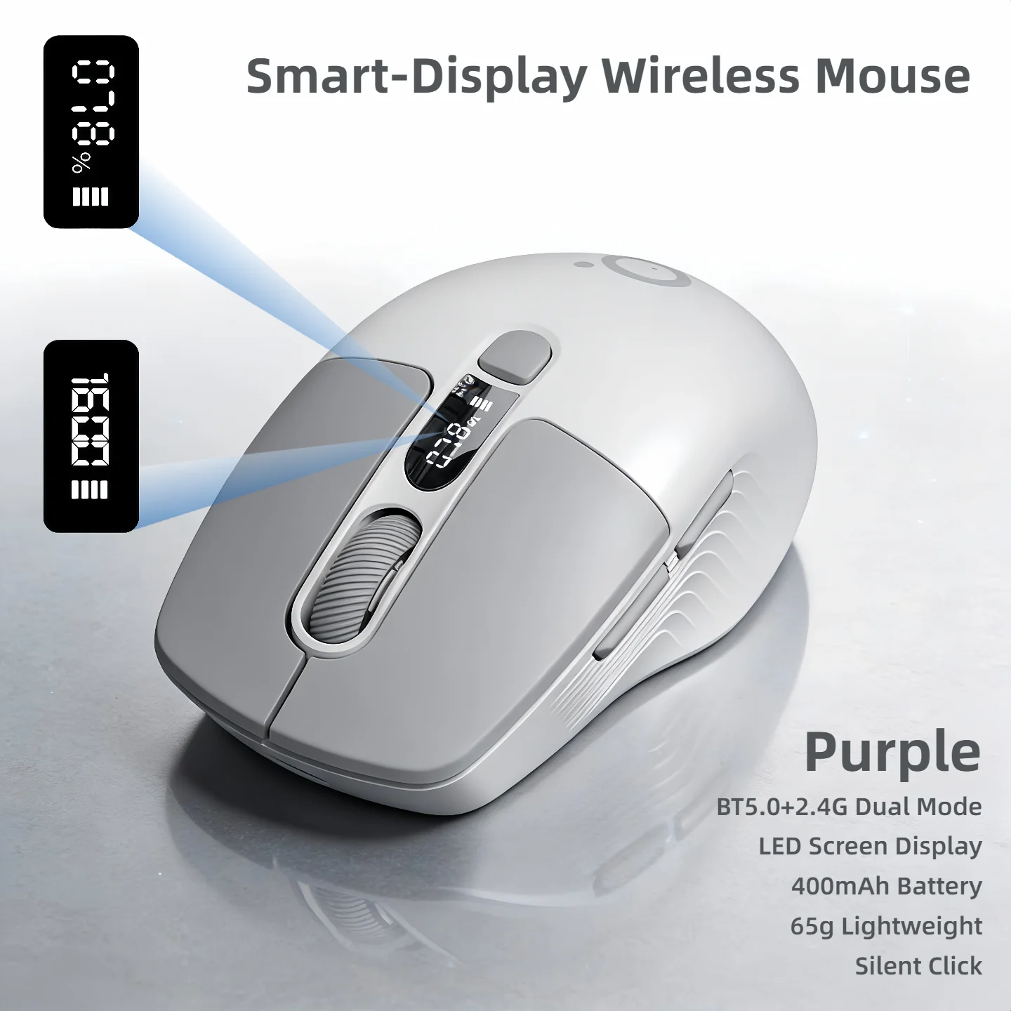 Rechargeable Dual Mode Wireless Gaming Mouse