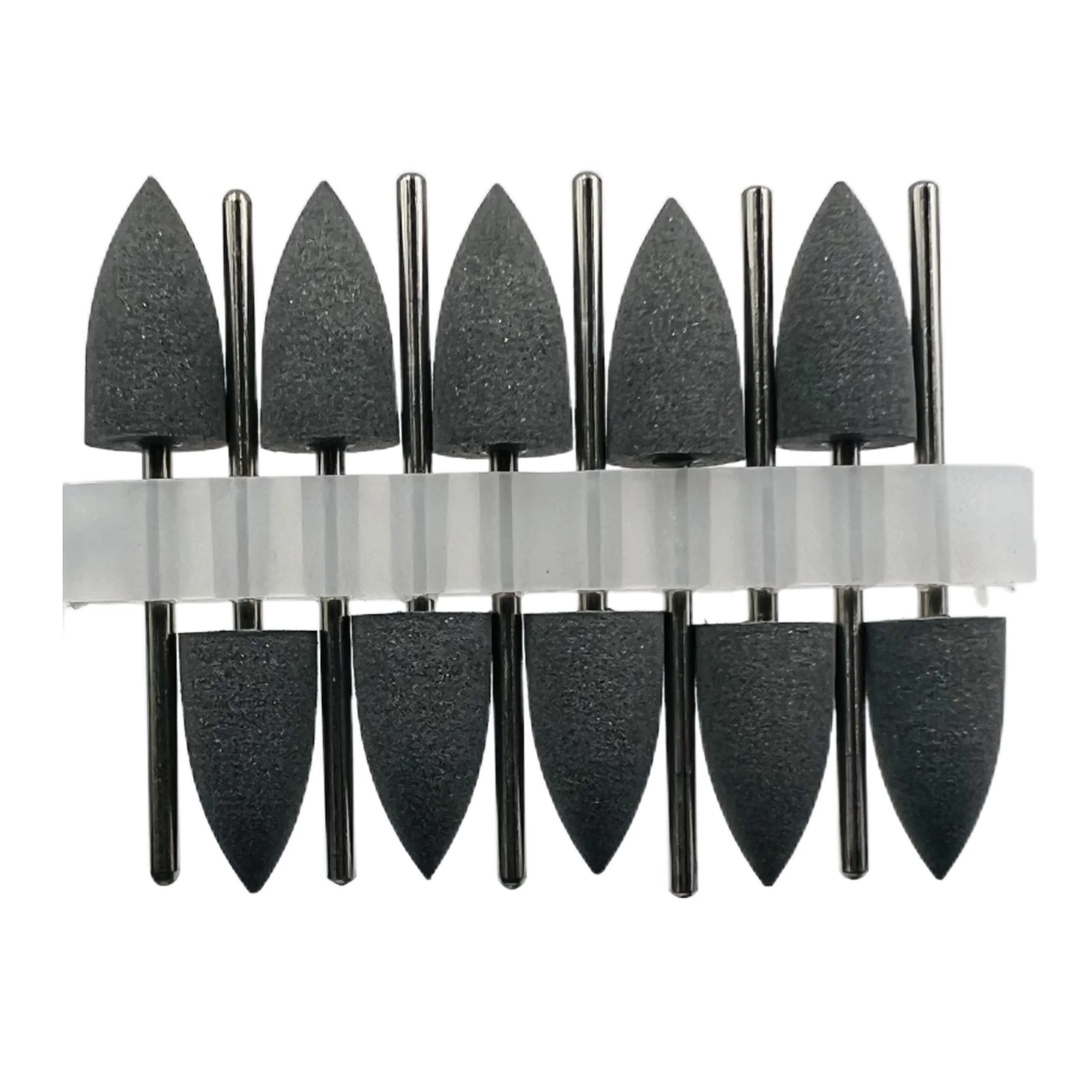 50pcs Grey Green Dental SILICONE Polishers Resin Base Acrylic Polishing Burs New Dental lab burs 2.35mm