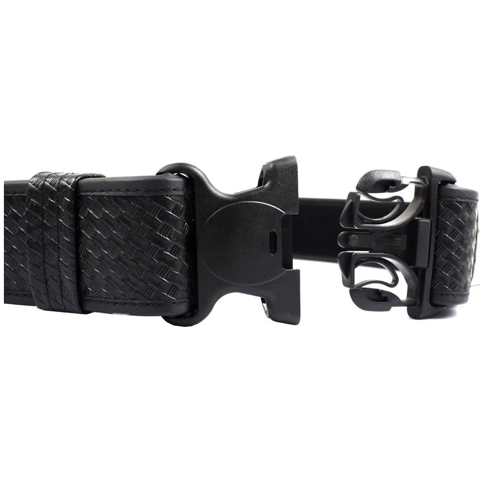 Tactical Basketweave Duty Belt,Police Duty Belts, Web Duty Belt with Loop Liner, Two Size(M&L)