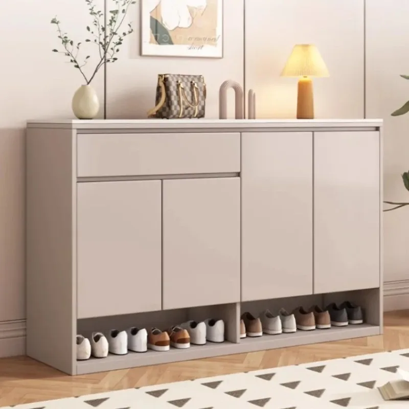 

Hotel Living Room Design Shoe Rack Hallway Nordic Storage Organizer Shoe Cabinets Shelf Entrance Hall Side Home Furniture