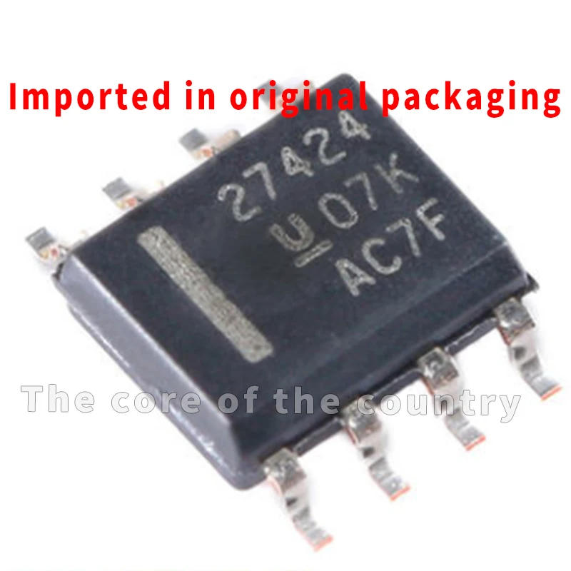 

50 Original Imported Ucc27424Dr Silk Screen 27424 Grating Driver Package Sop8 Original Imported