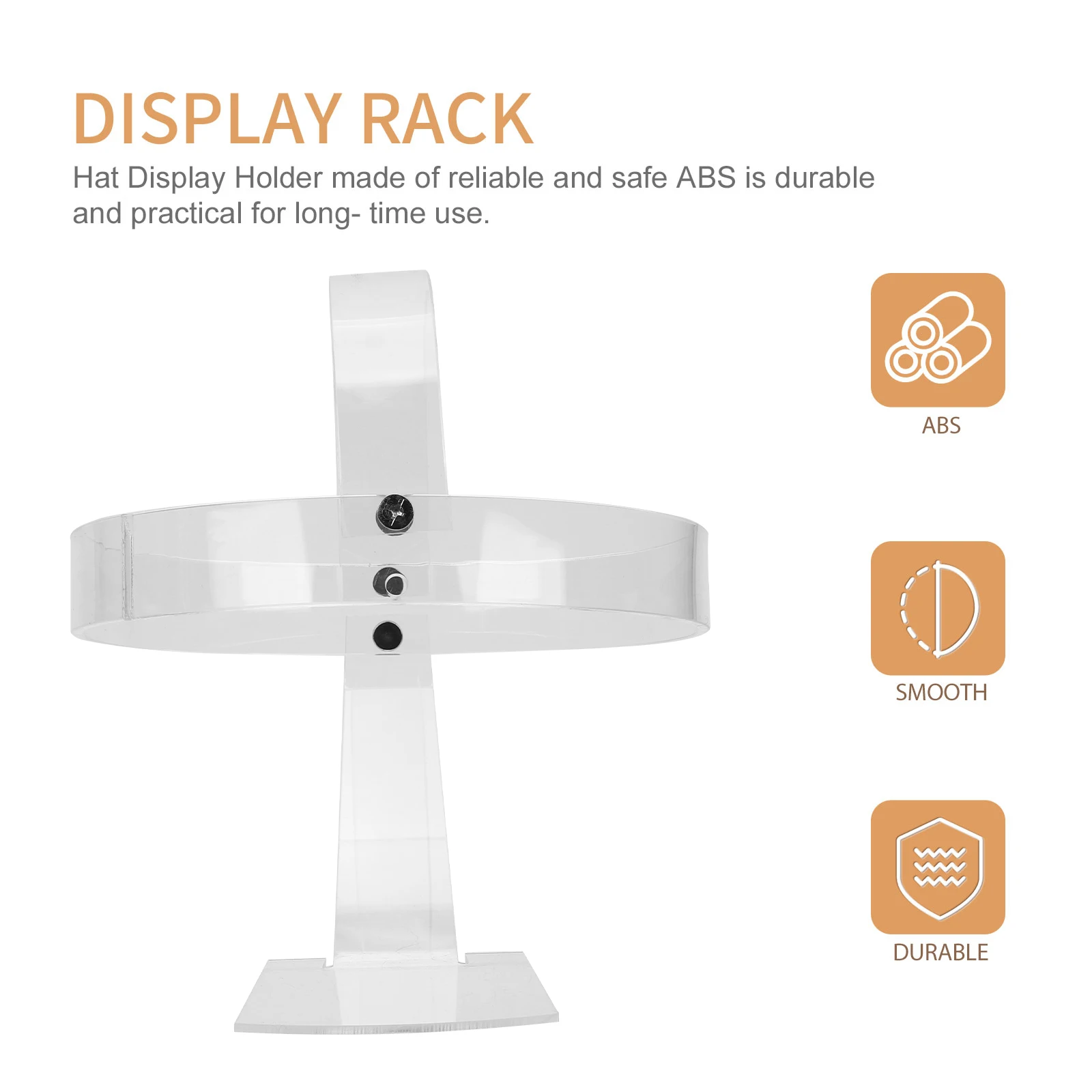 

Headlight Display Stand Hat Rack for Baseball Caps Multiple Hats Acrylic Hatstand Transparent Storage Organizer Strong Safe