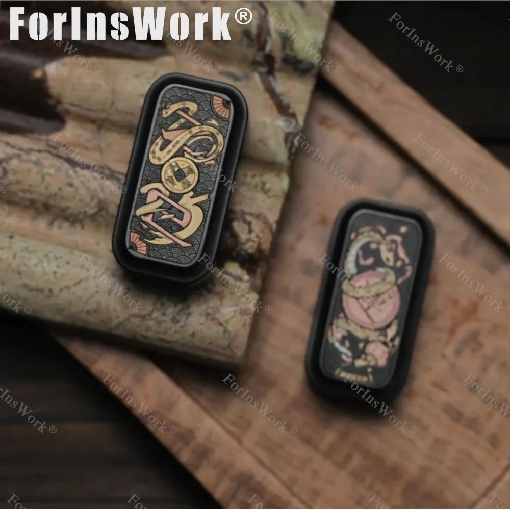 KAIS Studio Zirconium Snake Sugar Push Slider Slider Fidget Finger Toys Stress Relief Limited 100pcs Desk Toy