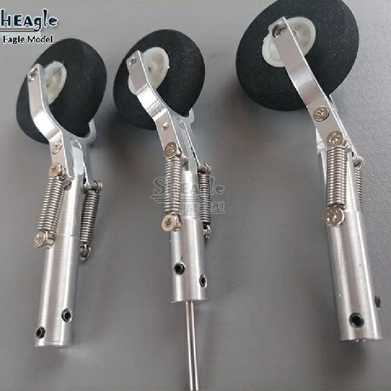 SHEagle 1220mm Guardian RC Plane Front Landing Gear Shock‑Absorbing Upgrade Part For FMS 1400/182V2 64mm Ducted Fan F16 Aircraft