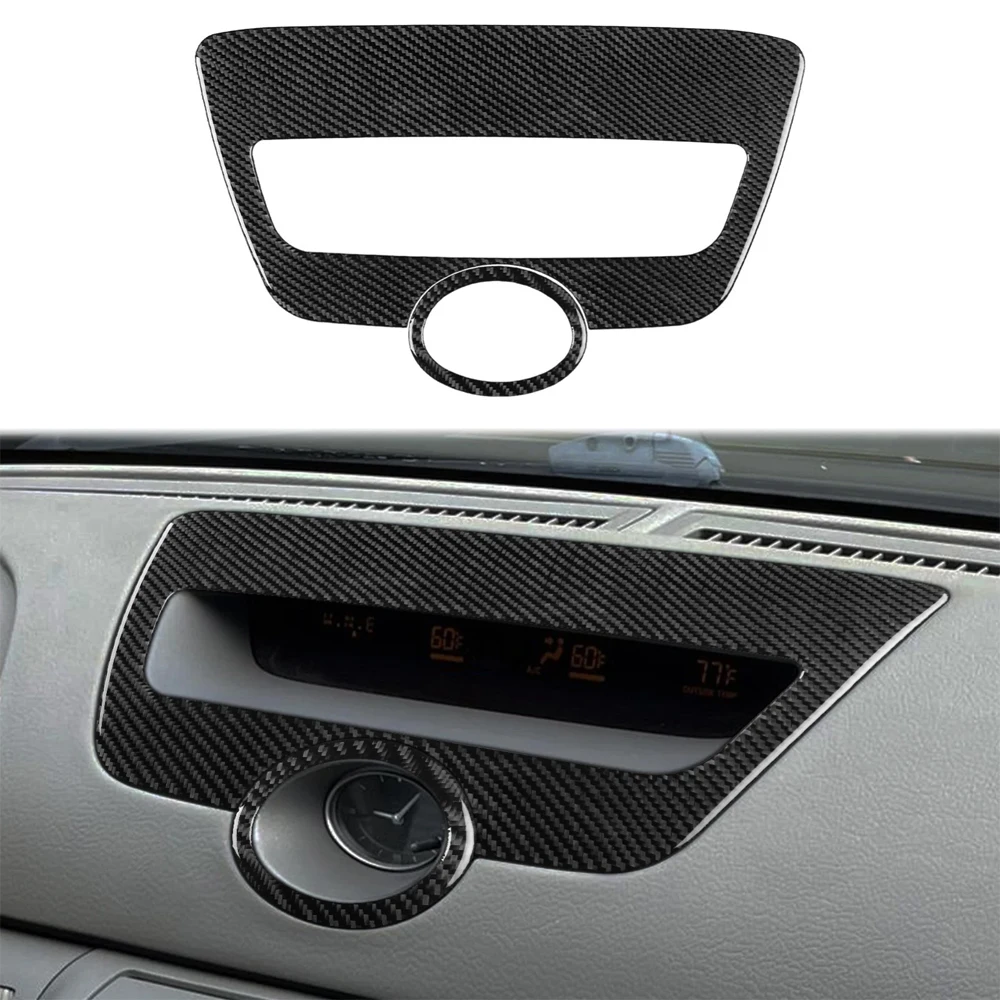 Picture 3: 11Pcs Real Carbon Fiber Full Interior Central Console Dash Gear Shift Storage Box Trim Kits For Infiniti G35 2002 2003 2004