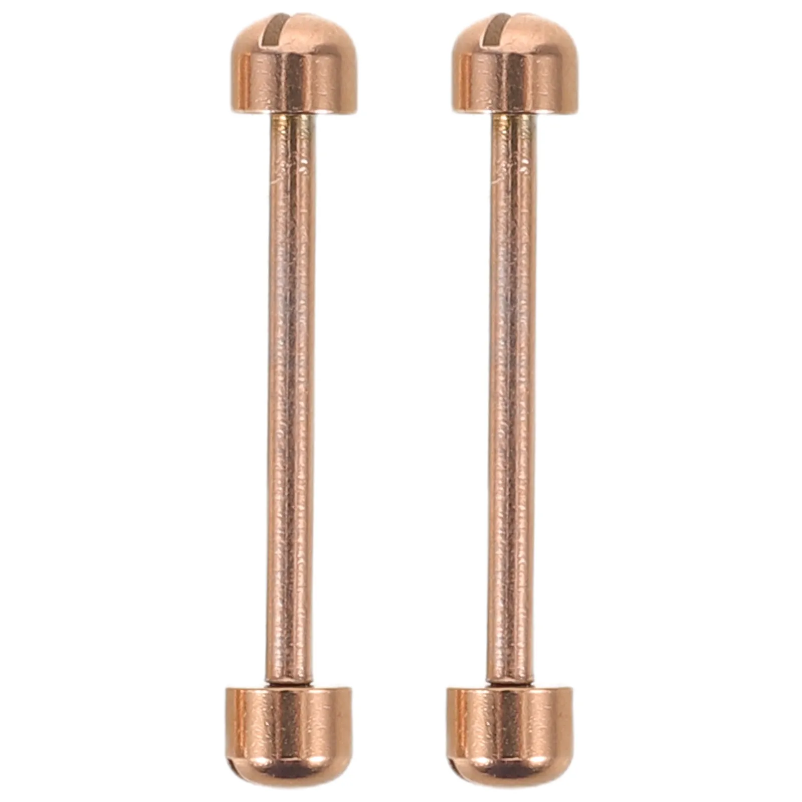 2Pcs Watch Screw Tube Rod Stainless Steel Repair Parts for Ceramic Band Secure Band Attachment Pins Watch Bracelet Repair Parts
