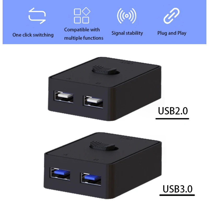 ثنائي الاتجاه LAN شبكة كابل الخائن ، تمديد محول ، USB 3.0 الجلاد ، USB 3.0 ، حصة 1 الطابعة ، 2 قطعة