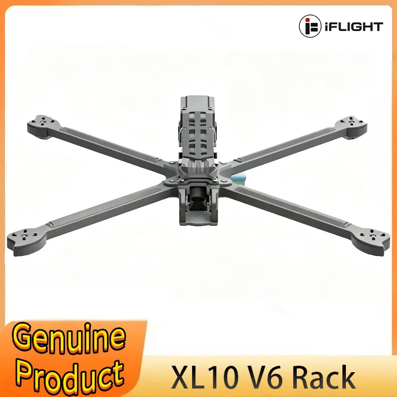 

IFlight Nazgul XL10 V6 420mm 10 Inch FPV Frame Kit 7mm Arm Carbon Fiber for Long Range Freestyle Drone Parts