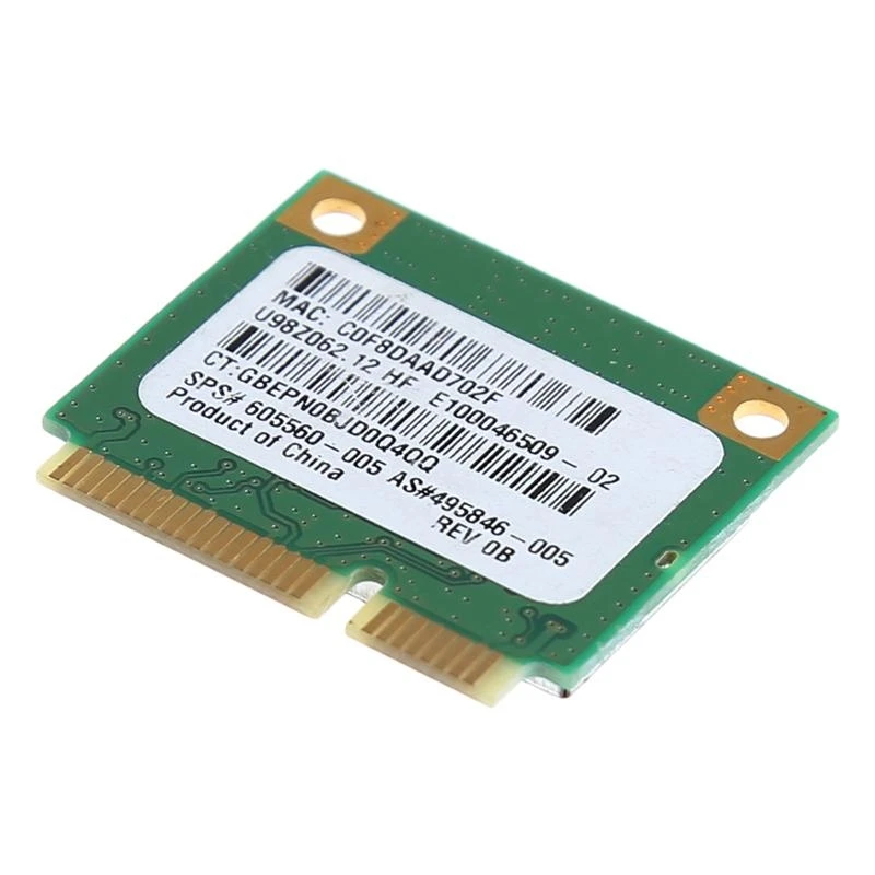 Half Mini PCI-E Wireless Card PCI WIFI Adapter for HP Atheros AR9285