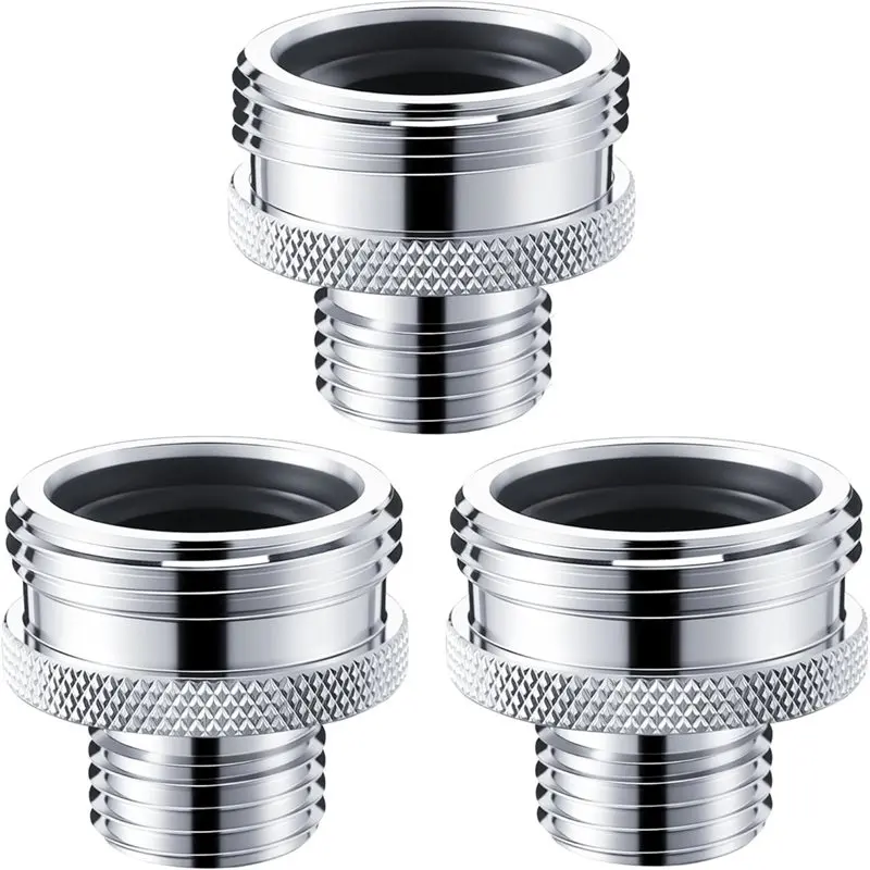 

BYBS-For Converting Old Fashioned Vintage 14UN 20UN Shower Arm To 1/2 Inch NPT- 3-Pack Ball End Adapter Kit