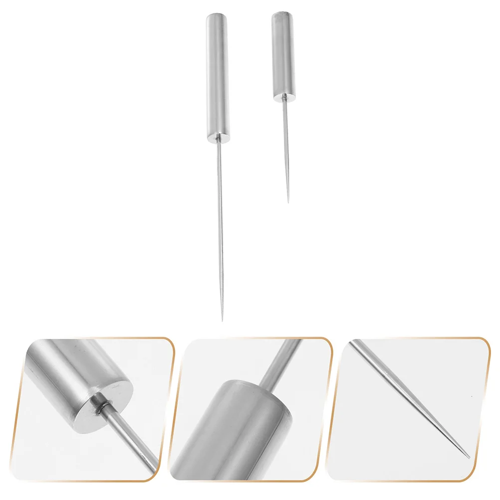 

2 pcs Steel Ice Metal Crusher Chisel Ice For Bar Refrigerator Tool Bar Use Premium Practical Lightweight