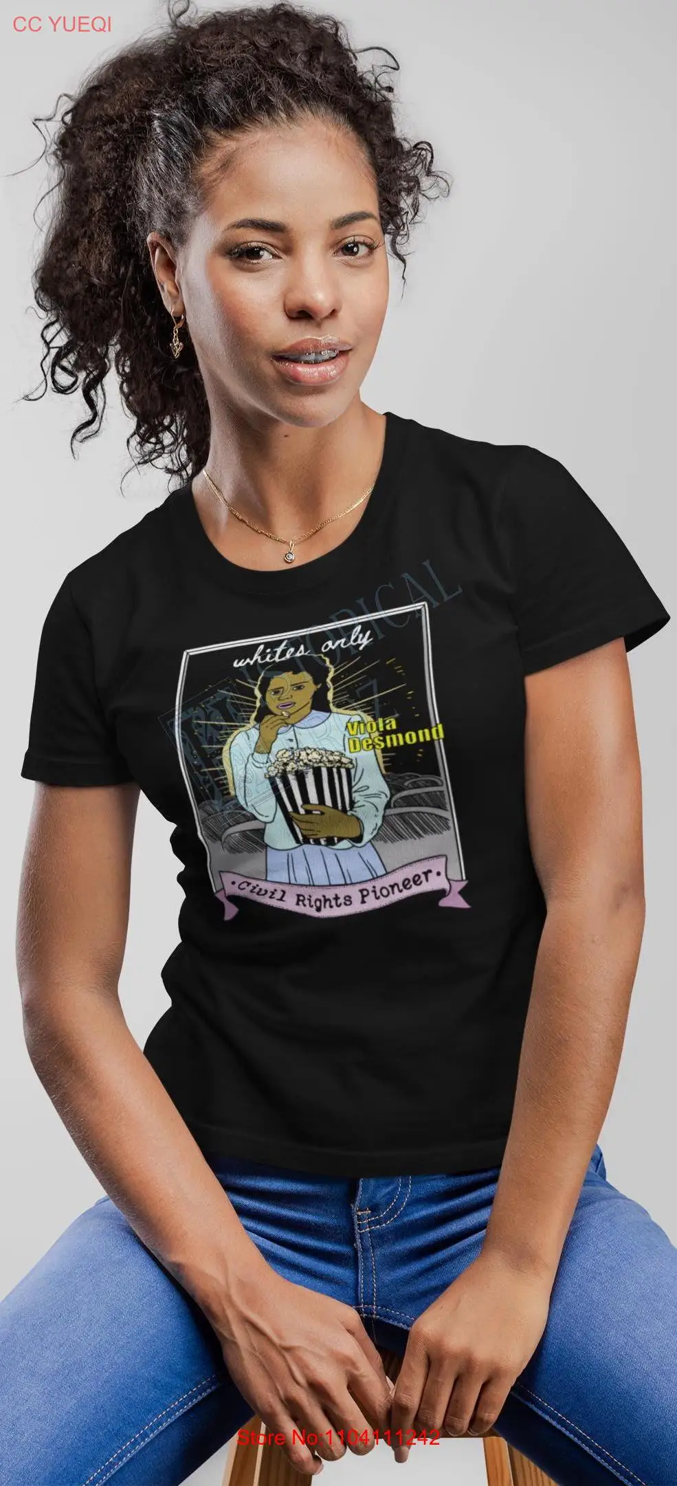 Viola Desmond T shirt Civil Rights Pioneer Inspirational Canadian Hero Equality Advocate Iconic Figure Attire