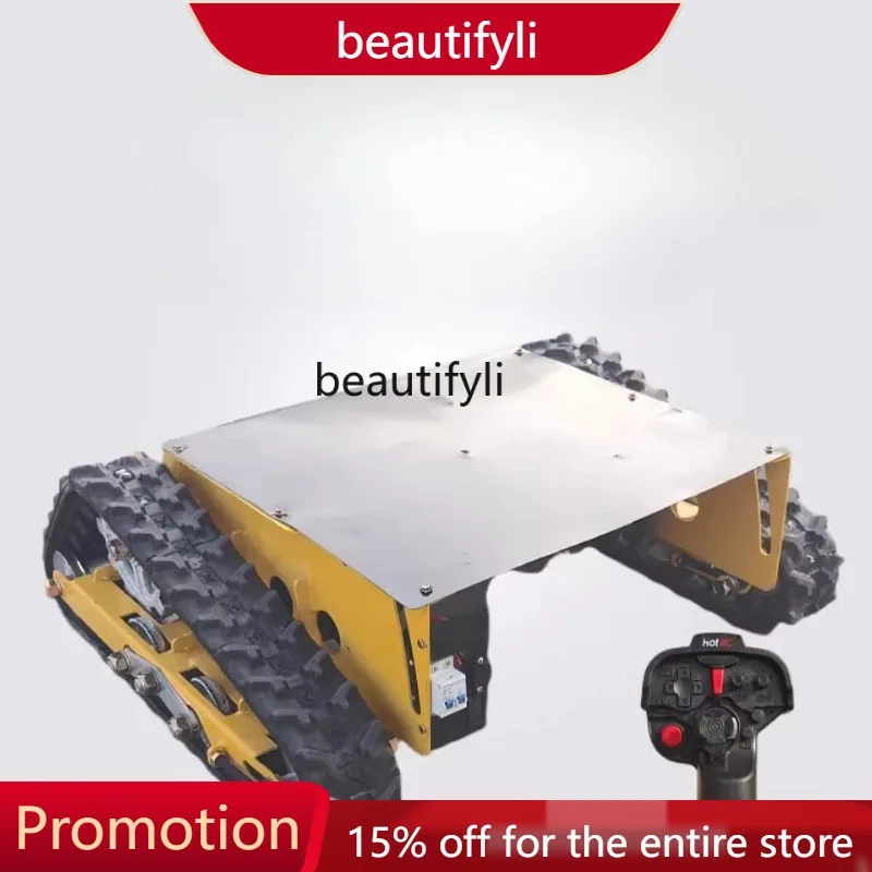 

All-terrain remote control crawler chassis assembly transporter agricultural truck engineering climbing machine A57