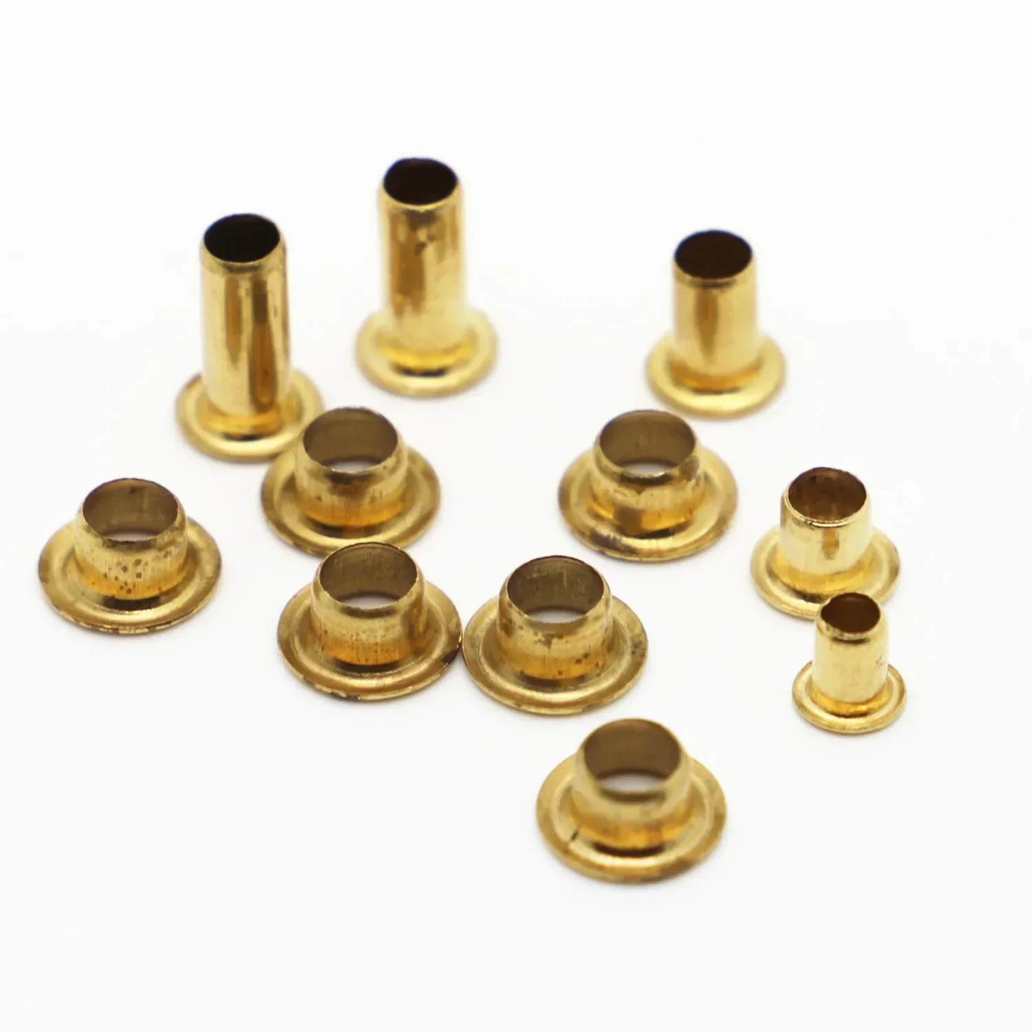 Tubular Rivets Double-sided Circuit Board PCB Nails Copper Hollow Rivet M0.9 M1.3 M1.5 M1.7 M2 M2.5 M3 M4 M5 M6