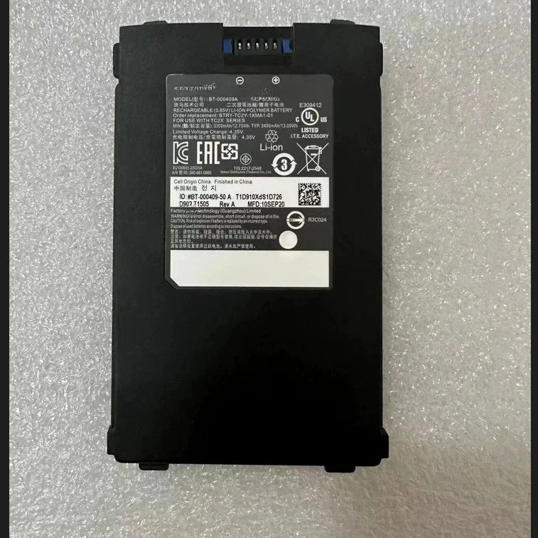 ，。for Zebra TC21 TC26 Battery BT-000409 BTRY-TC2Y-1XMA1-013300MAH Thin，。