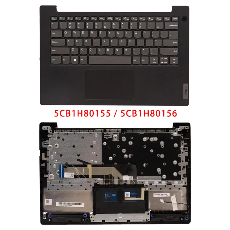 Imagem -05 - para Lenovo V14 g3 Aba Iap Acessórios para Laptop Replacemen Lcd Capa Traseira Inferior Teclado com Logotipo 5cb1j01579 5cb1j01580 Novo