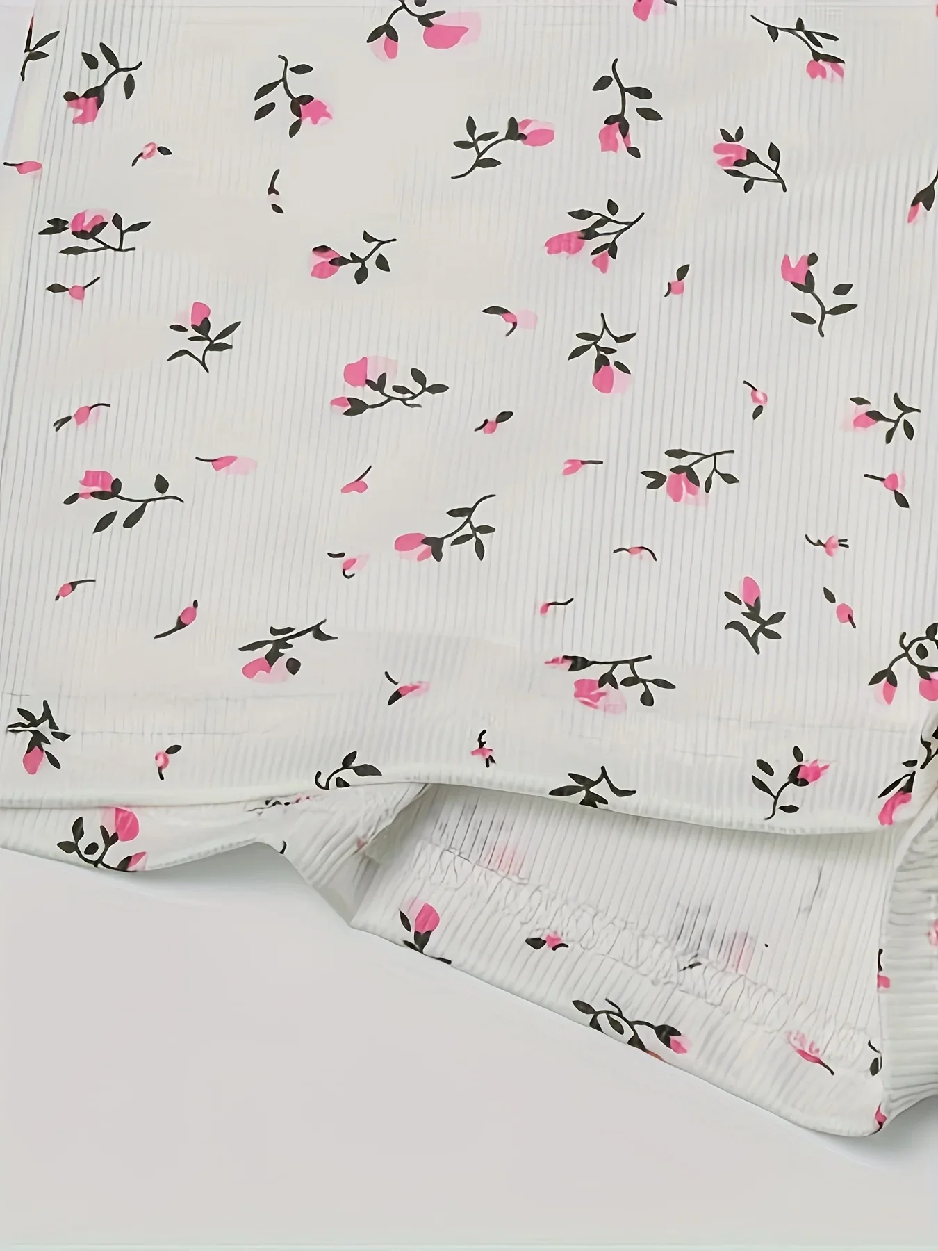 مثير المرأة 2 قطعة الزي النمط الفرنسي الأزهار الدانتيل كم طويل أعلى السراويل مجموعة عارضة منامة رياضية نادي صالة الحفلات #6