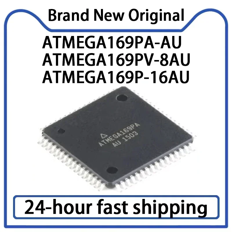 1PCS ATMEGA169PA-AU…