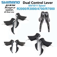 SHIMANO 105 Tiagra SORA CLARIS ST R7000 4700 R3000 R2000 Dual Control Lever 2x11 2x10 2x9 2x8 Speed Shifter Lever Original Parts
