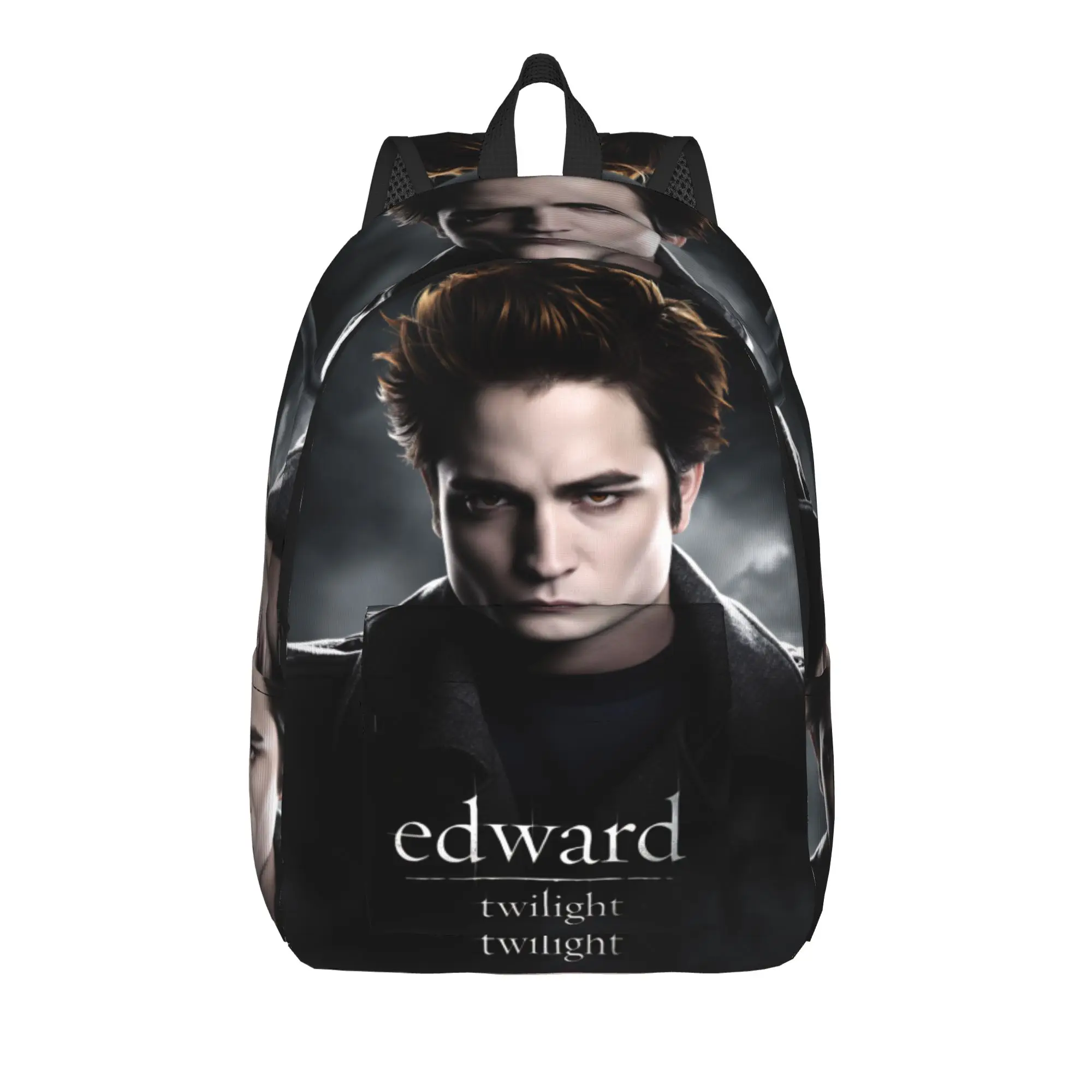 Decor Edward Backpack The Twilight Saga Stylish Backpacks Women Sport Soft School Bags Custom Rucksack