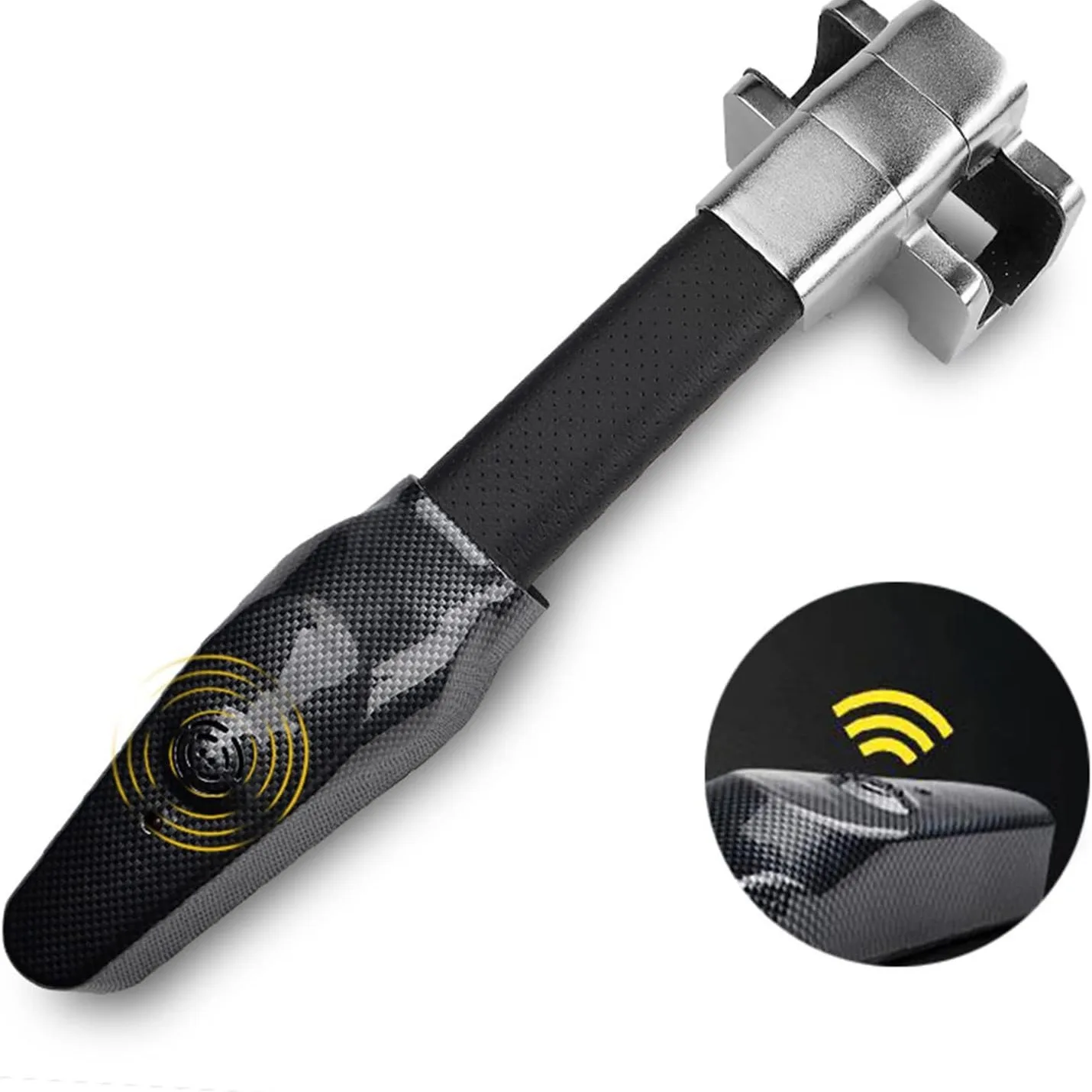 

Универсальный автомобильный замок на руль, универсальный защитный автомобильный противоугонный замок с сигнализацией, выдвижной противоугонный защитный Т-образный замок